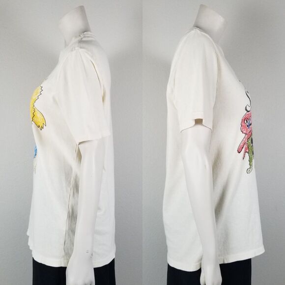 Imogen + Willie The "Strangers" Retro Cartoon 7oz Midweight Graphic Tee Size M - Picture 2 of 14